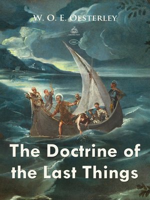 cover image of The Doctrine of the Last Things